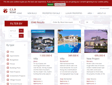 Tablet Screenshot of denebproperties.com